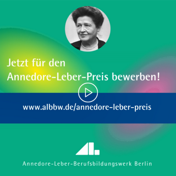 Videoclip Ausschreibung Annedore-Leber-Preis 2024
