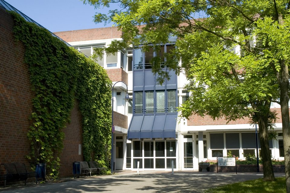 Der Eingang des ALBBW